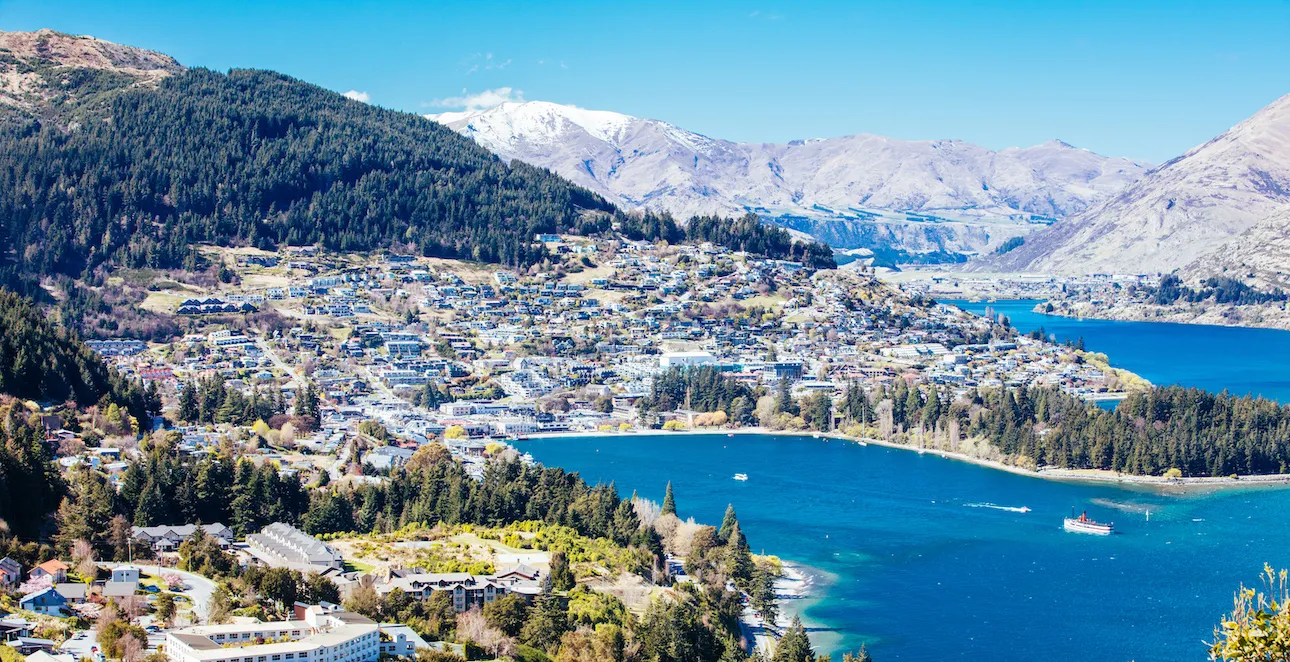 Queenstown, New Zealand — a popular location for American investors looking at New Zealand real estate